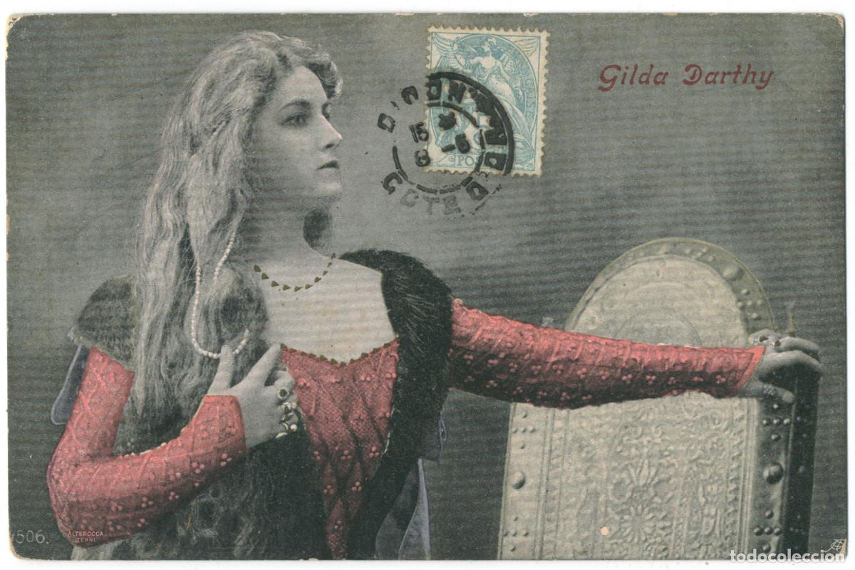 Postales: Actriz DARTHY, Gilda_Alterocca Terni. 4506