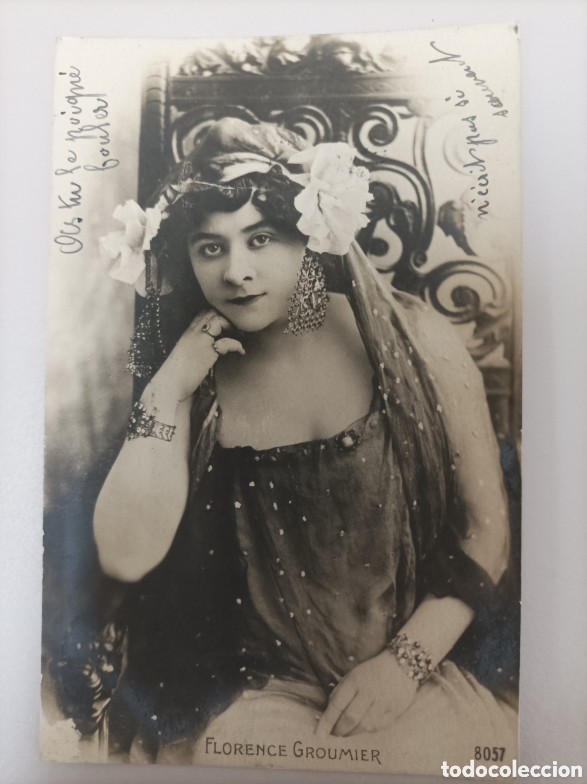 Postales: Actriz Florence GROUMIER_Sin datos; 8057