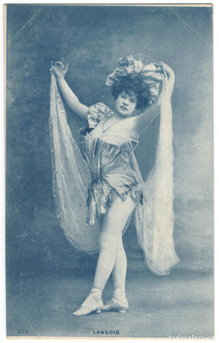 Postales: Actriz LANGOIS_Sin datos. 355