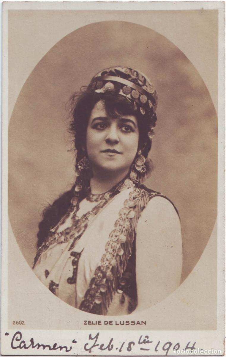 Postales: Actriz LUSSAN, Zelie de. In Carmen_Rotary; 2602