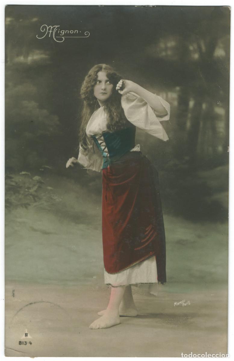 Postales: Serie (4 Postales) MIGNON_PH. 813-1, 2, 4, 5