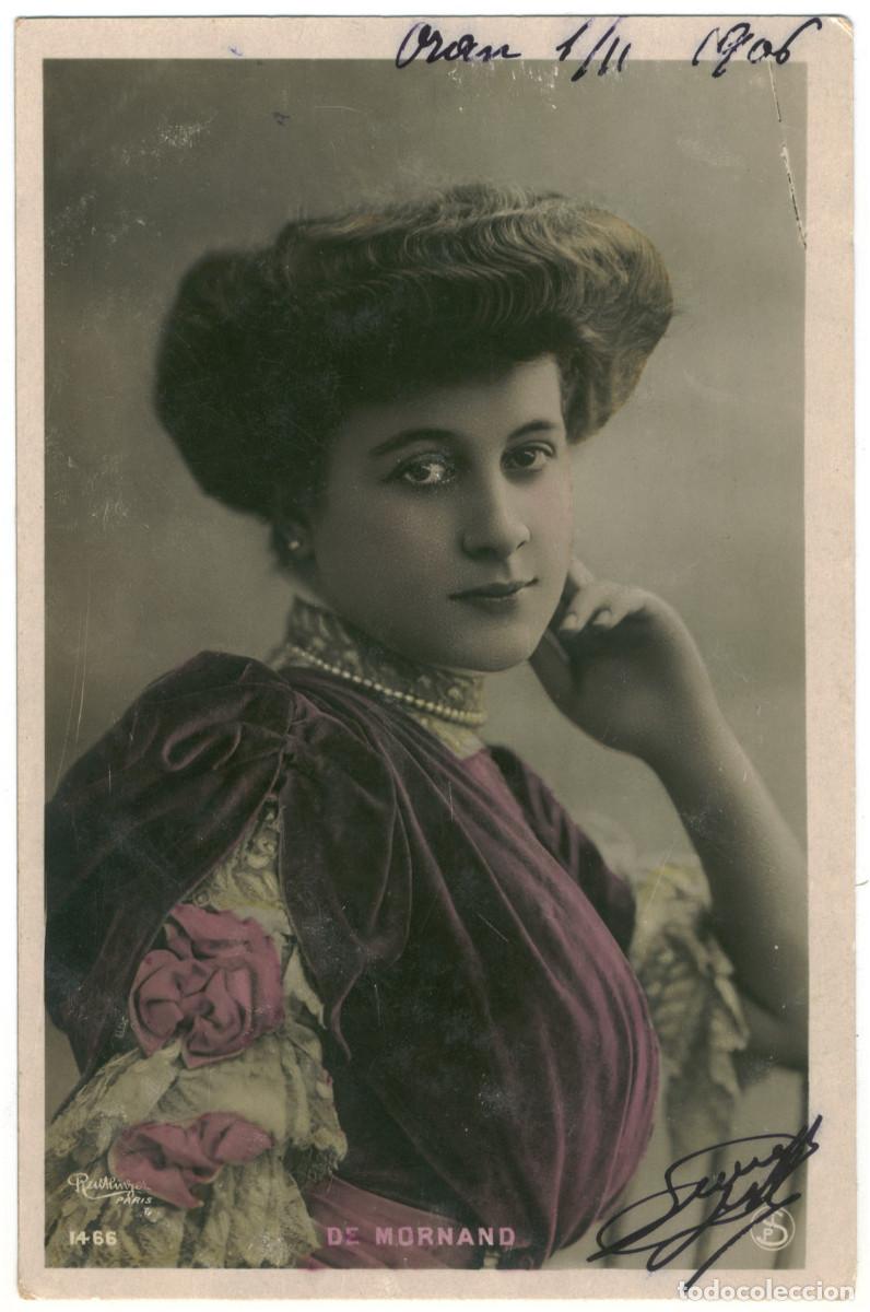 Postales: Actriz MORNAND, de_SIP. 1466. Photo Reutlinger