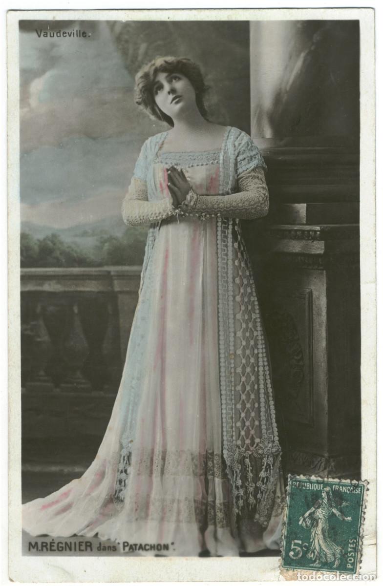 Postales: Actriz R&Eacute;GNIER, Marthe_Reutlinger. 2277. In Patachon (Vaudeville)
