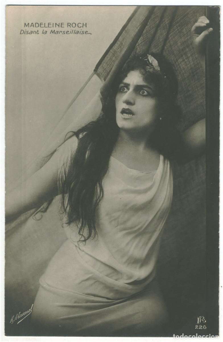 Postales: Actriz ROCH, Madeleine_A. Christensen. 226. As la Marsellaise. Photo H. Manuel