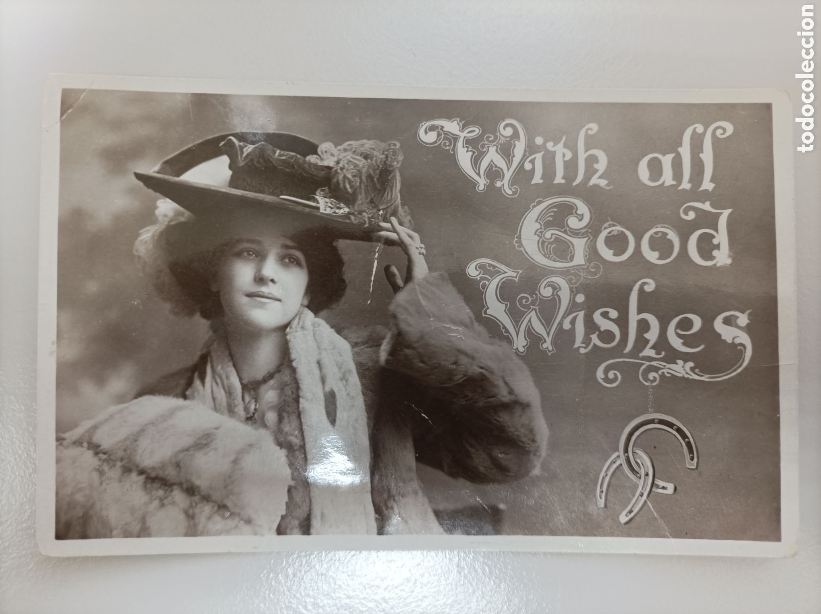 Postales: With all Good Wishes [Cumplea&ntilde;os]_B. B. London (Glossy; 181)