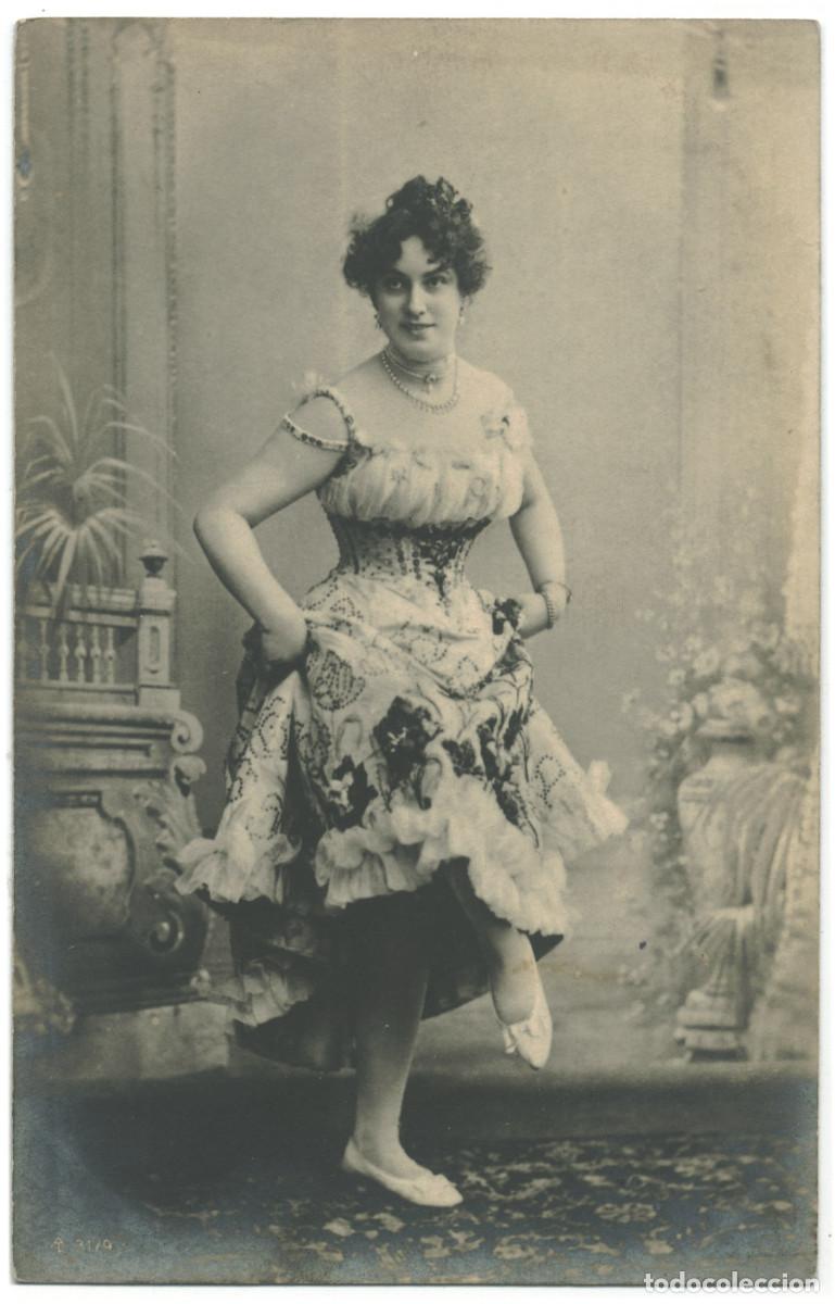 Postales: Actriz Belle Epoque_AL; 3179