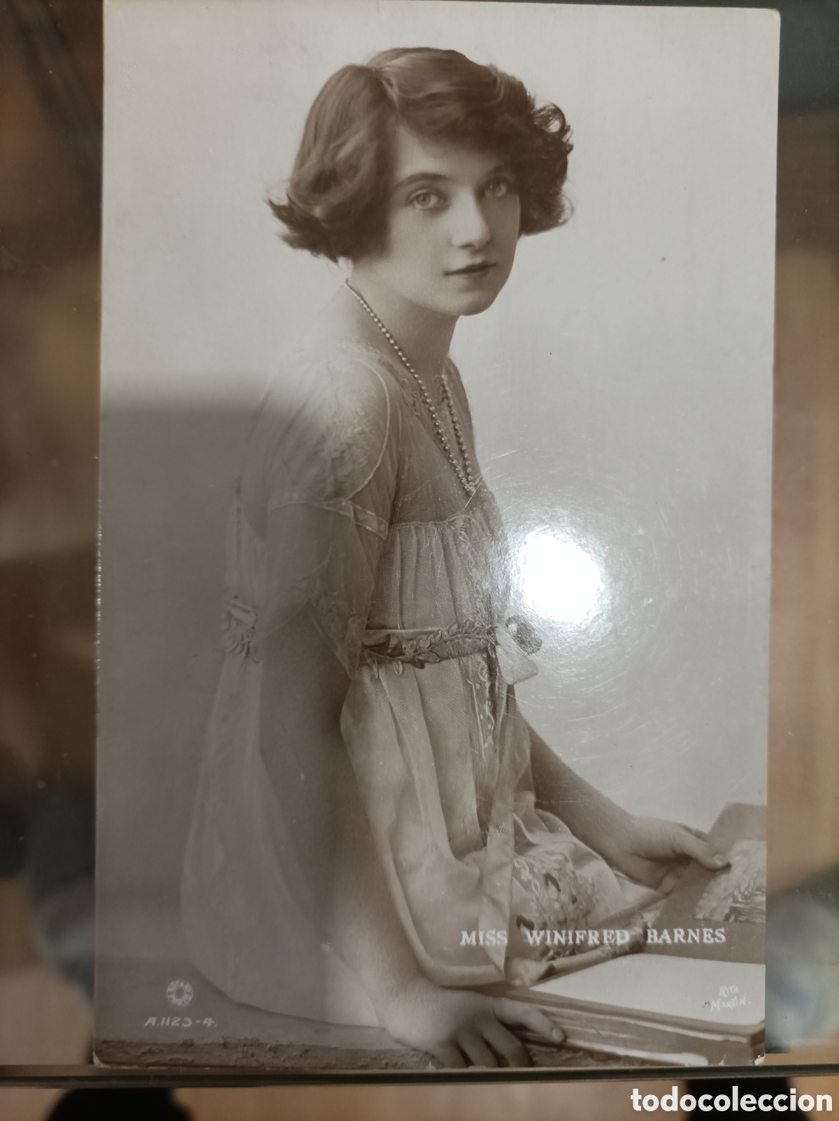 Postales: Postal fotogr&aacute;fica Actriz BARNES, Winifred_Rotary. A 1123-4