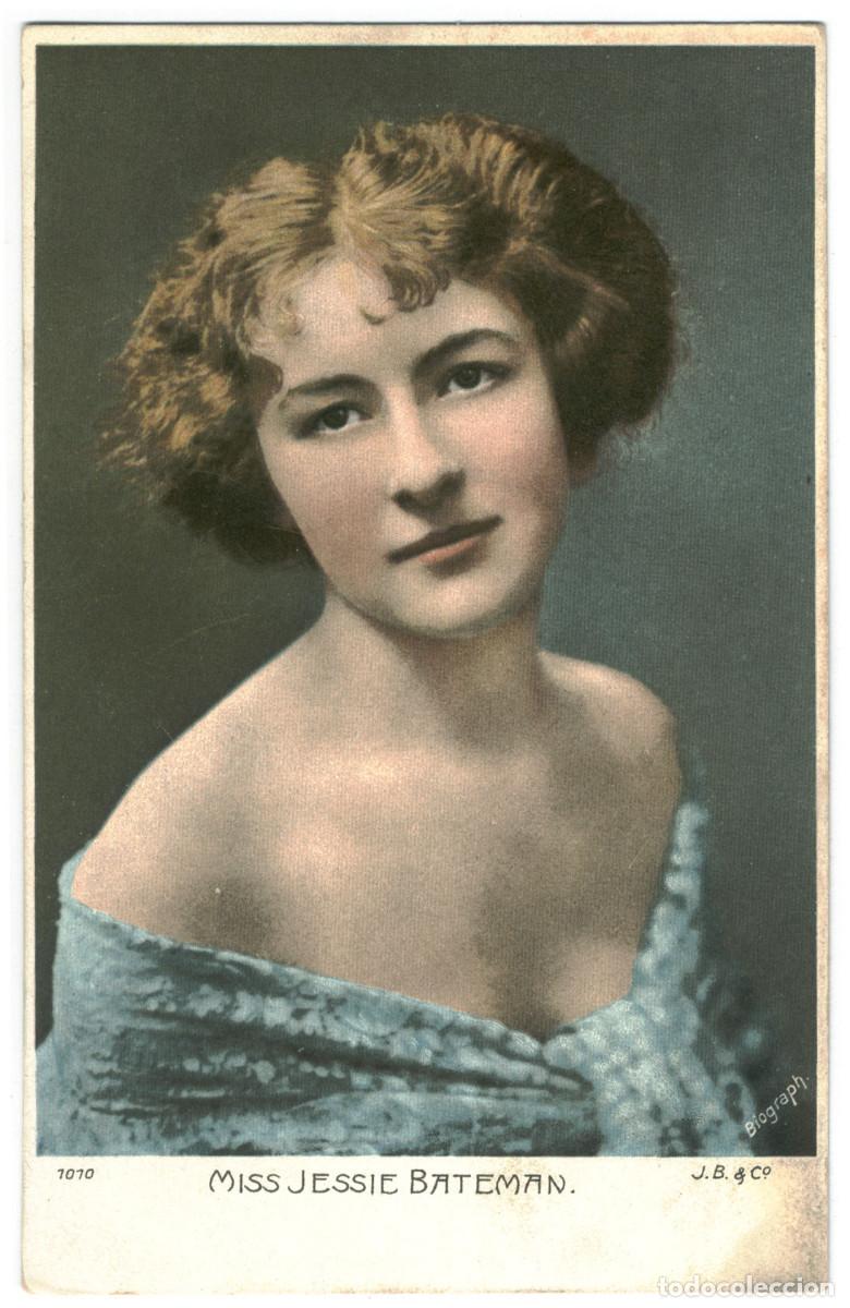 Postales: Postal fotogr&aacute;fica Actriz BATEMAN, Jessie_Beagles. 1010. Photo Biograph