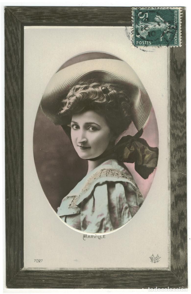 Postais: Actriz francesa MARVILLE, Marie_ELD. 7027