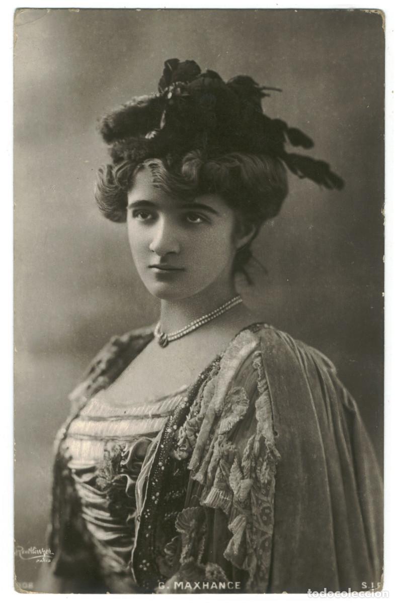 Postales: Actriz francesa MAXHANCE, Gladys_SIP. 1308. Photo Reutlinger