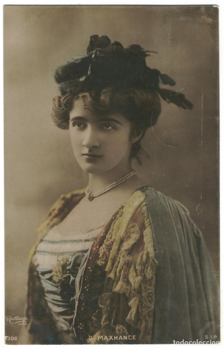 Postales: Actriz francesa MAXHANCE, Gladys_SIP. 1308. Photo Reutlinger