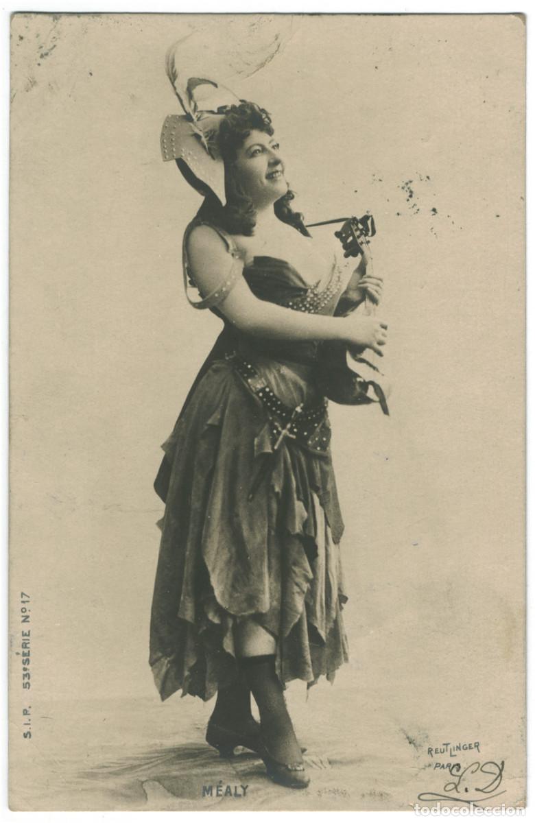 Postales: Actriz francesa M&Eacute;ALY, J._SIP. 53-17. Photo Reutlinger