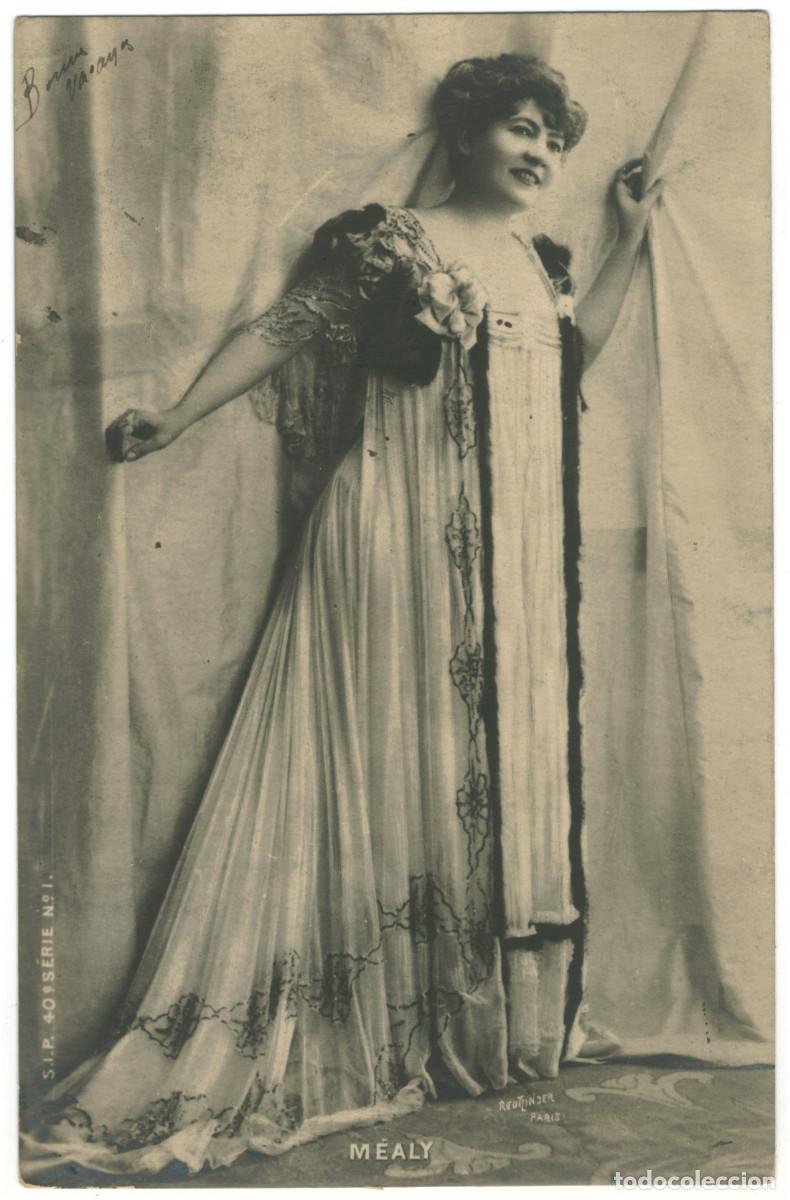 Postales: Actriz francesa M&Eacute;ALY, J._SIP. 40-1. Photo Reutlinger