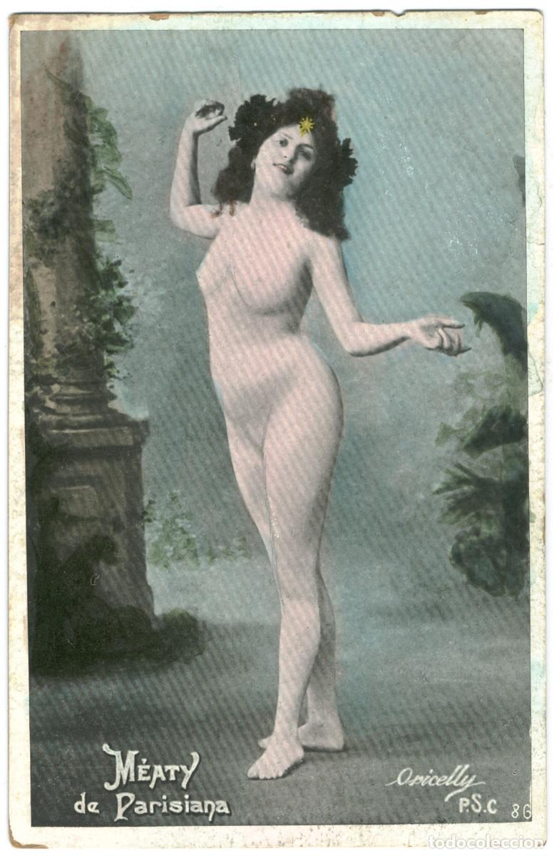 Postales: Actriz francesa M&Eacute;ATY_PSC. 86. Parisiana. Photo Oricelly