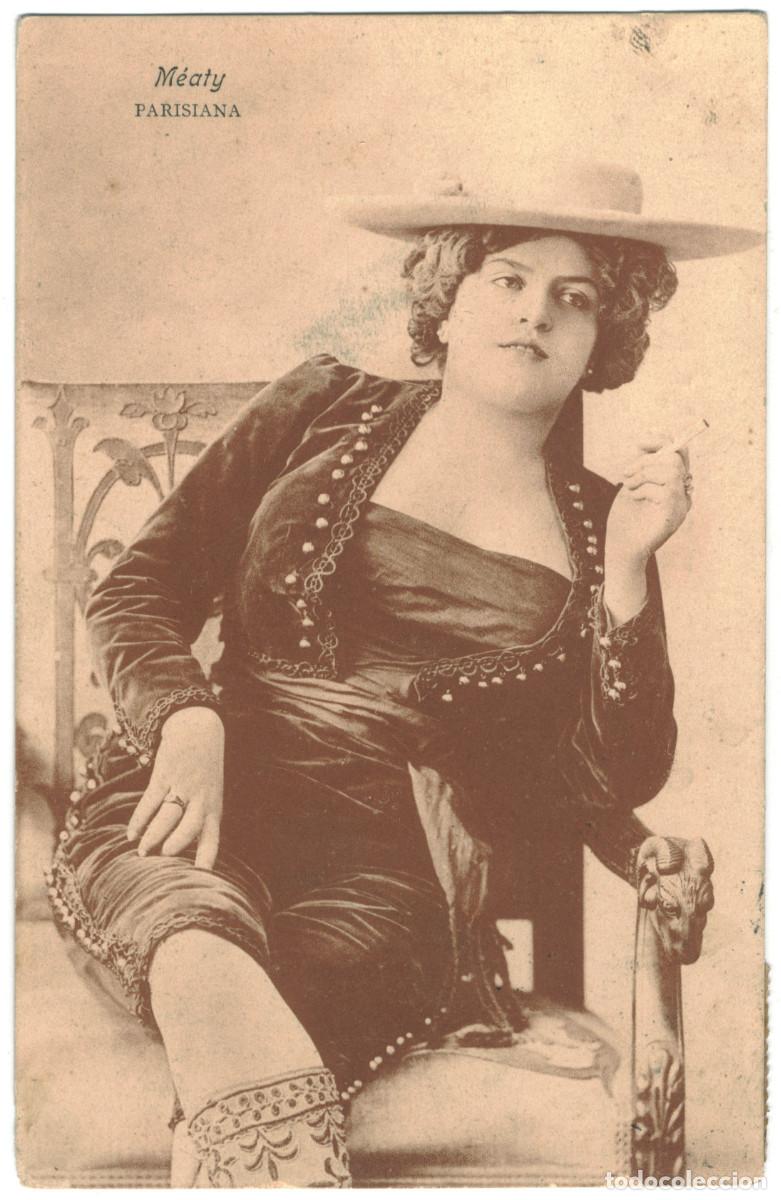 Postales: Actriz francesa M&Eacute;ATY_Sin datos. Parisiana