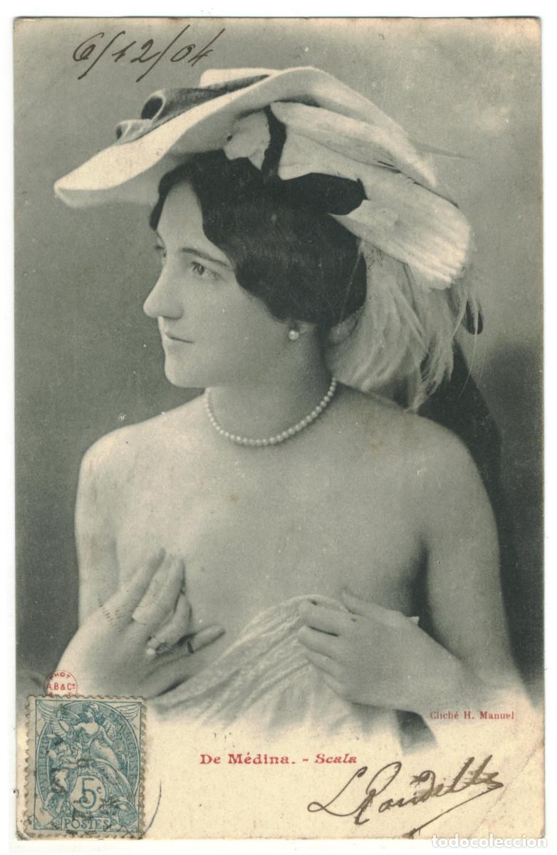 Postales: Actriz francesa MEDINA, de_AB. 6. Photo H. Manuel