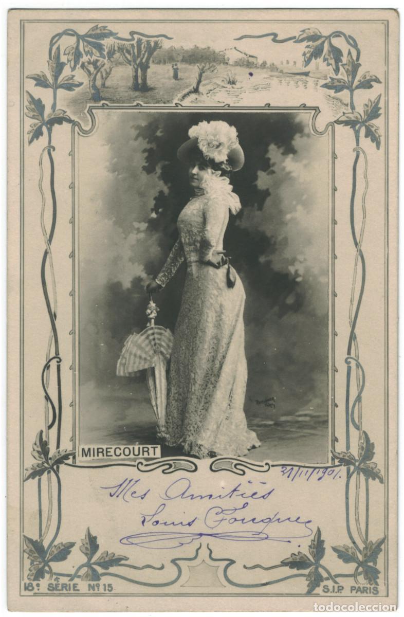 Postales: Actriz MIRECOURT_SIP. 18-15. Photo Reutlinger