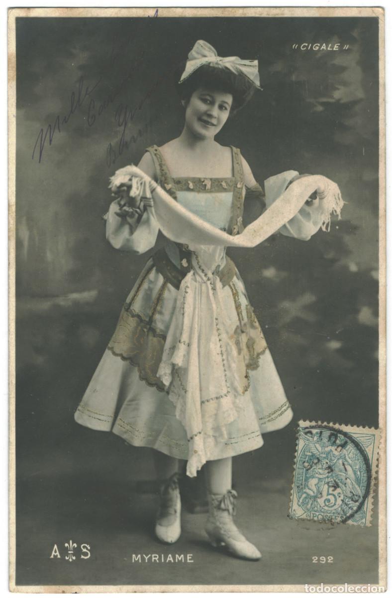 Postales: Actriz MYRIAME_AS. 292. Cigale