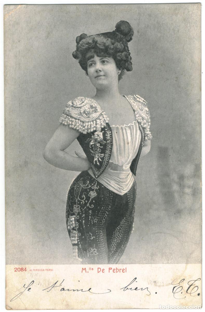 Postais: Actriz P&Eacute;BREL, Bl. de_Alterocca Terni. 2084