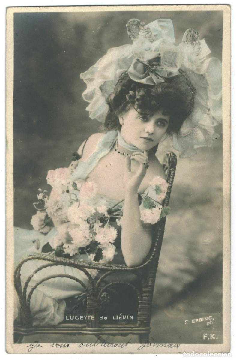 Cartoline: Actriz LI&Eacute;VIN, Lucette de_FK. Photo Stebbing