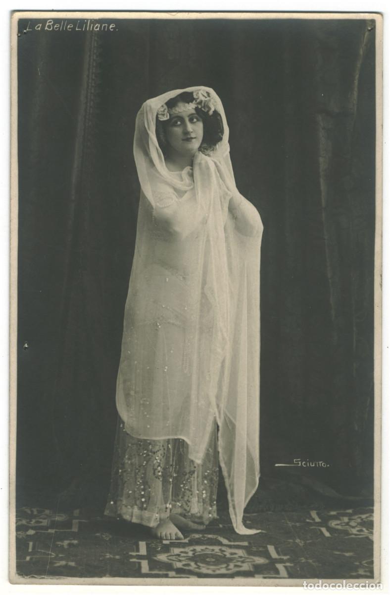 Cartoline: Actriz francesa LILIANE. La Belle_NPG. Photo Sciutto
