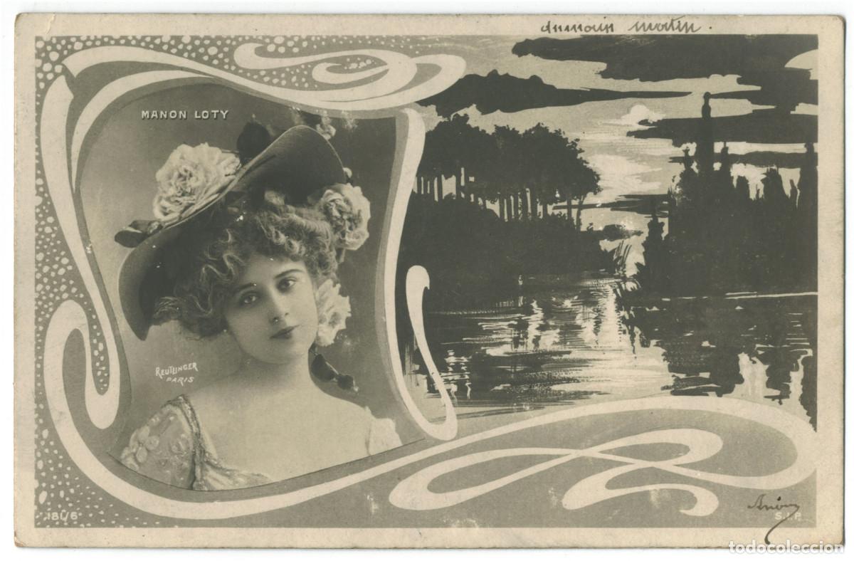 Postais: Actriz LOTI, Manon_SIP. 181-6. Photo Reutlinger