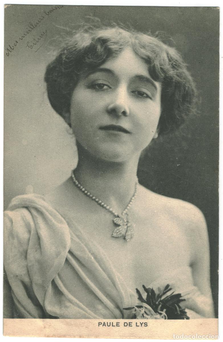 Postales: Actriz LYS, Paule de_A. Breger