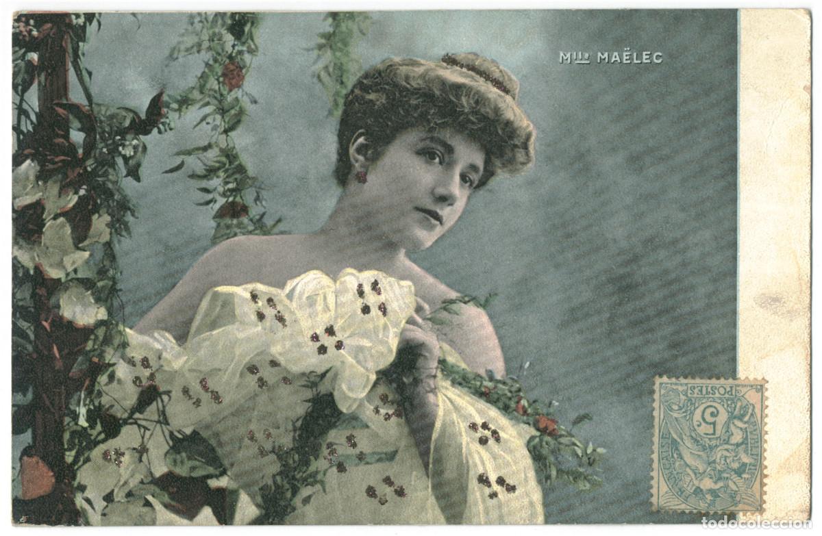 Postales: Actriz MA&Euml;LEC_Alterocca Terni. 6149