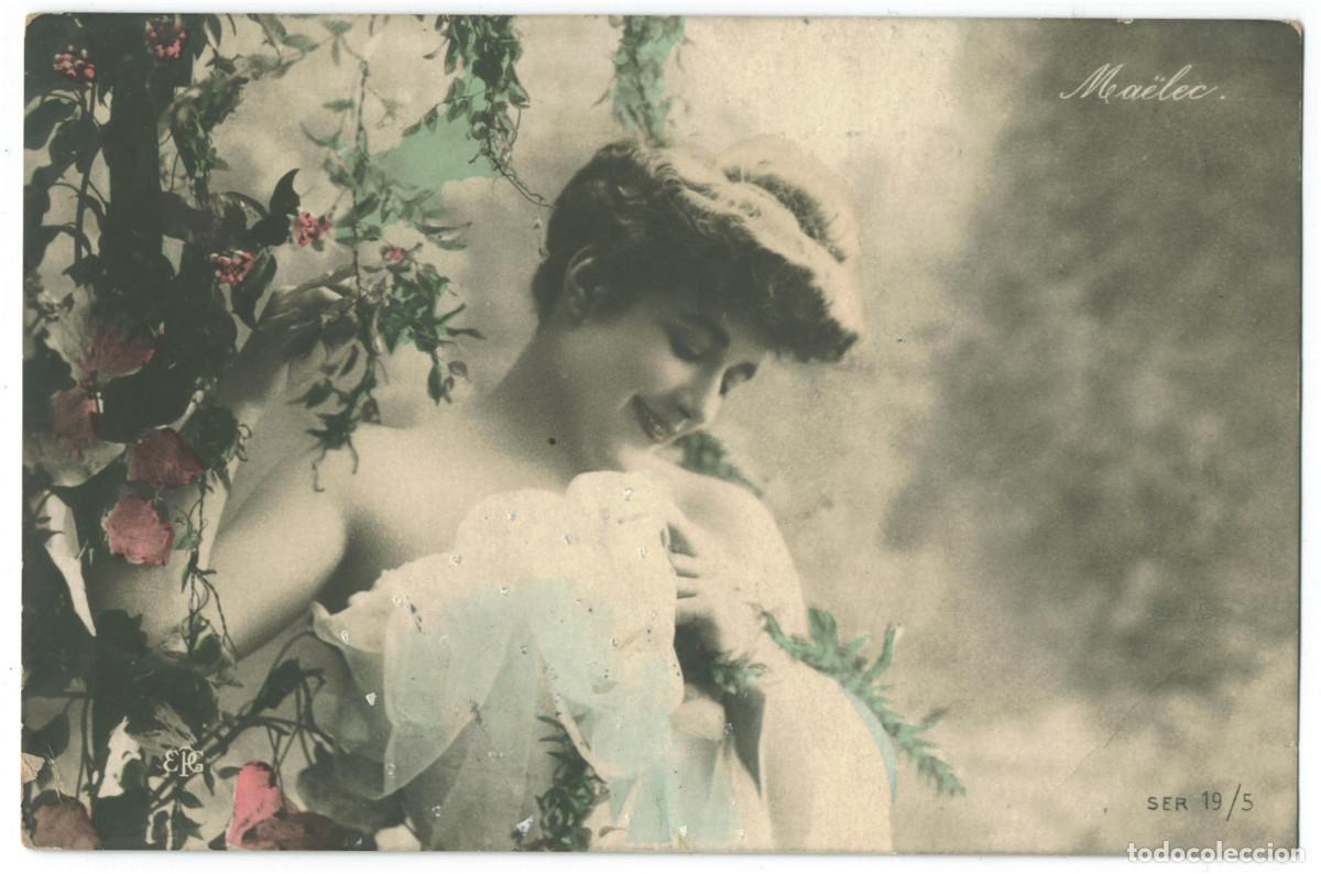Postales: Actriz MA&Euml;LEC_EPG. 19-5