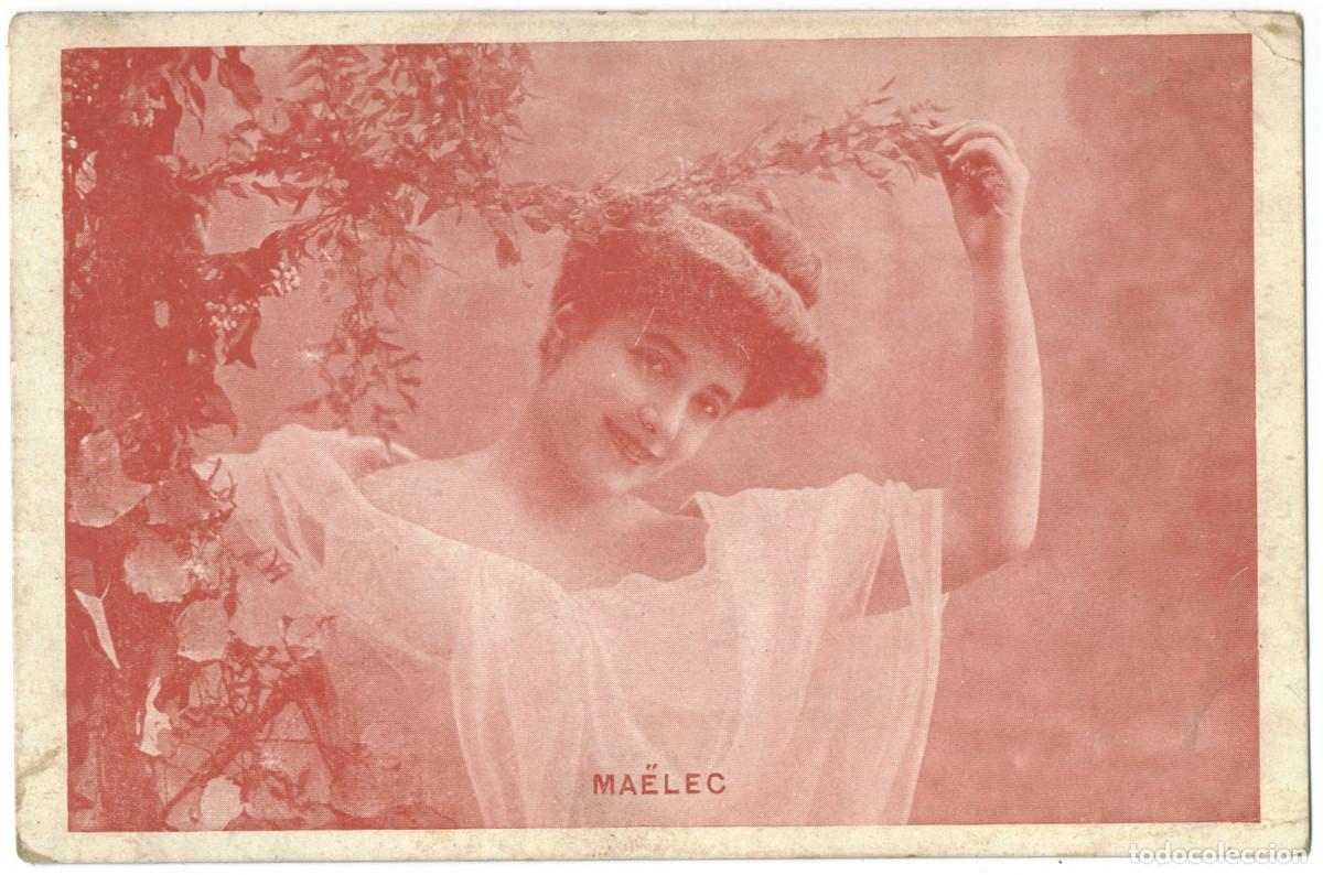 Postales: Actriz MA&Euml;LEC_Chocolat Giry (marseille)