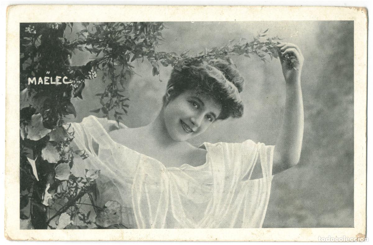 Postales: Actriz MA&Euml;LEC_Sin datos
