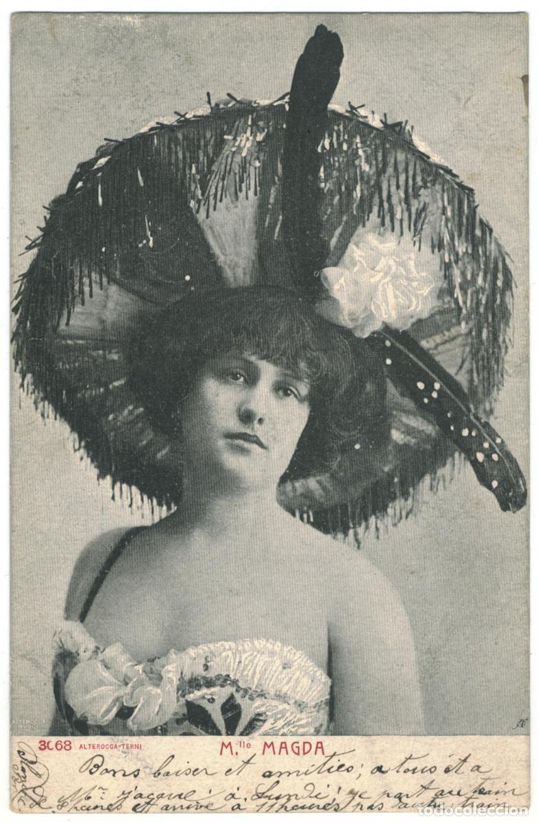 Postales: Actriz MAGDA, Mlle._Alterocca Terni. 3068