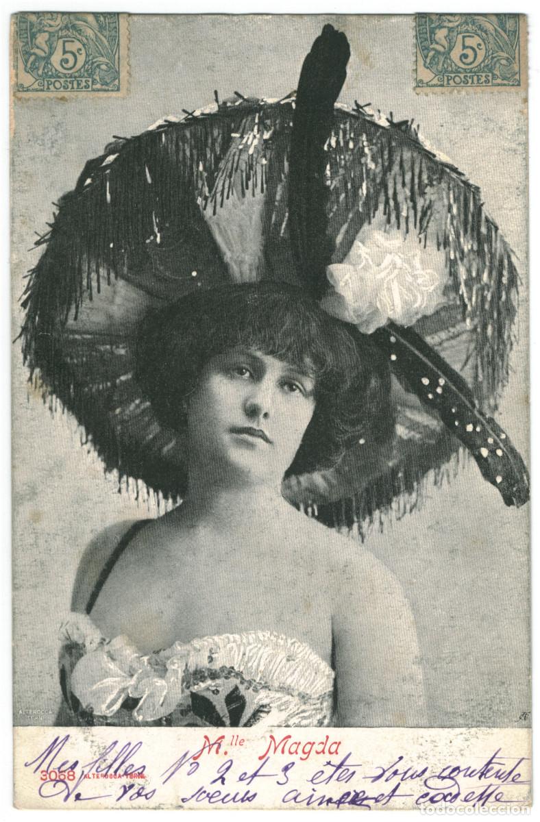 Cartoline: Actriz MAGDA, Mlle._Alterocca Terni. 3068