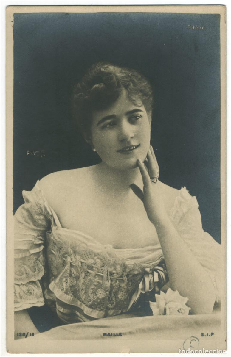 Cartoline: Actriz MAILLE_SIP. 138-18. Photo Reutlinger