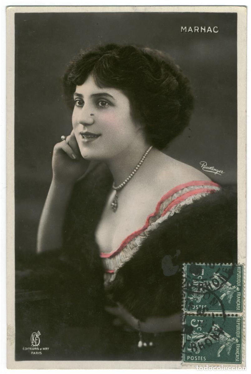 Postales: Actriz MARNAC, Jane_KF. Photo Reutlinger