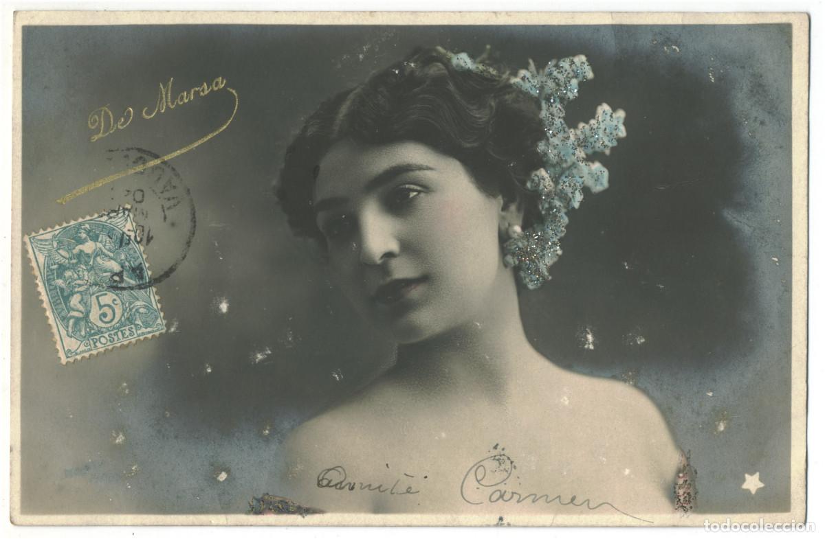 Postales: Serie (2 Postales) Actriz MARSA, de_W &Eacute;toile. 664-43. Photo Wal&eacute;ry