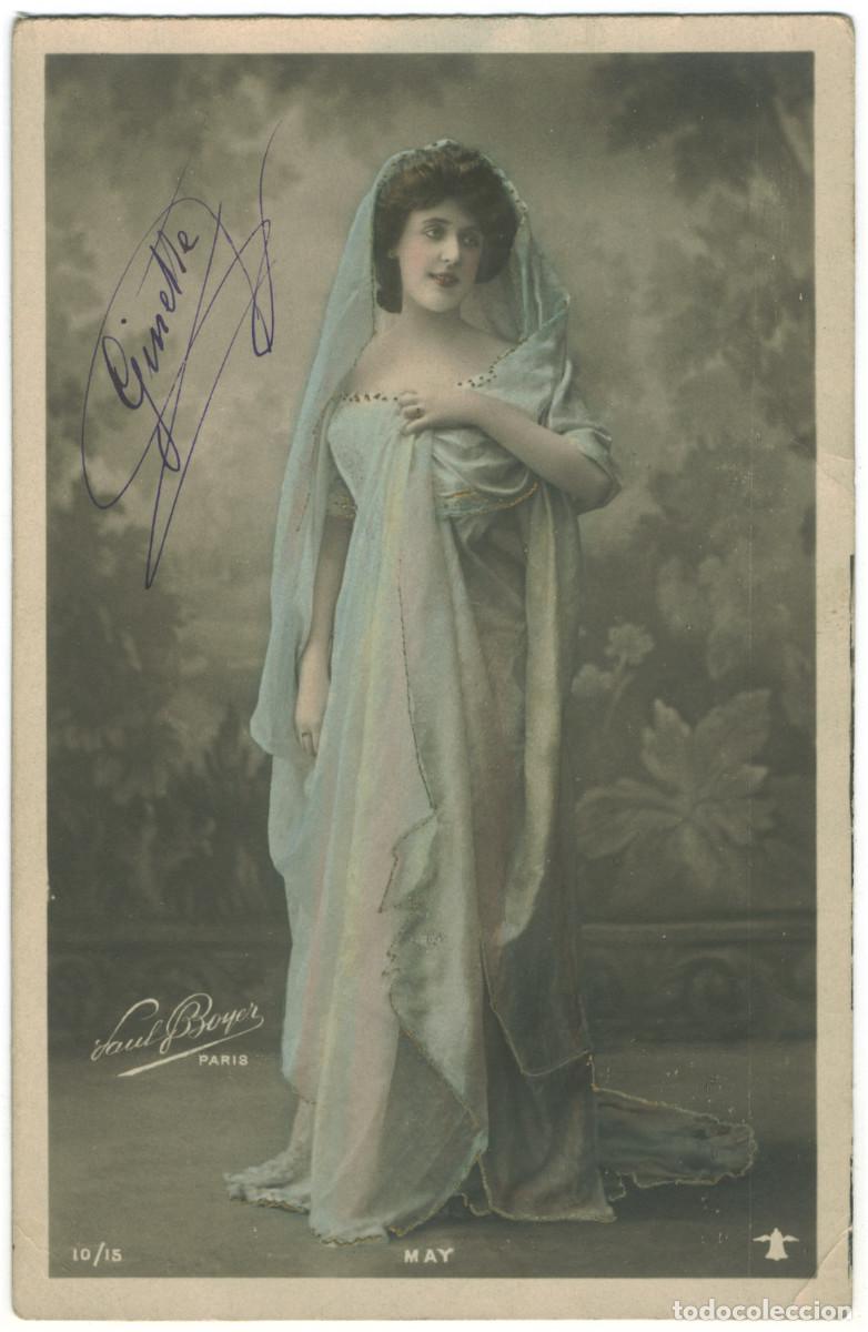 Postales: Actriz MAY_Campana alada. 10-15. Photo Paul Boyer