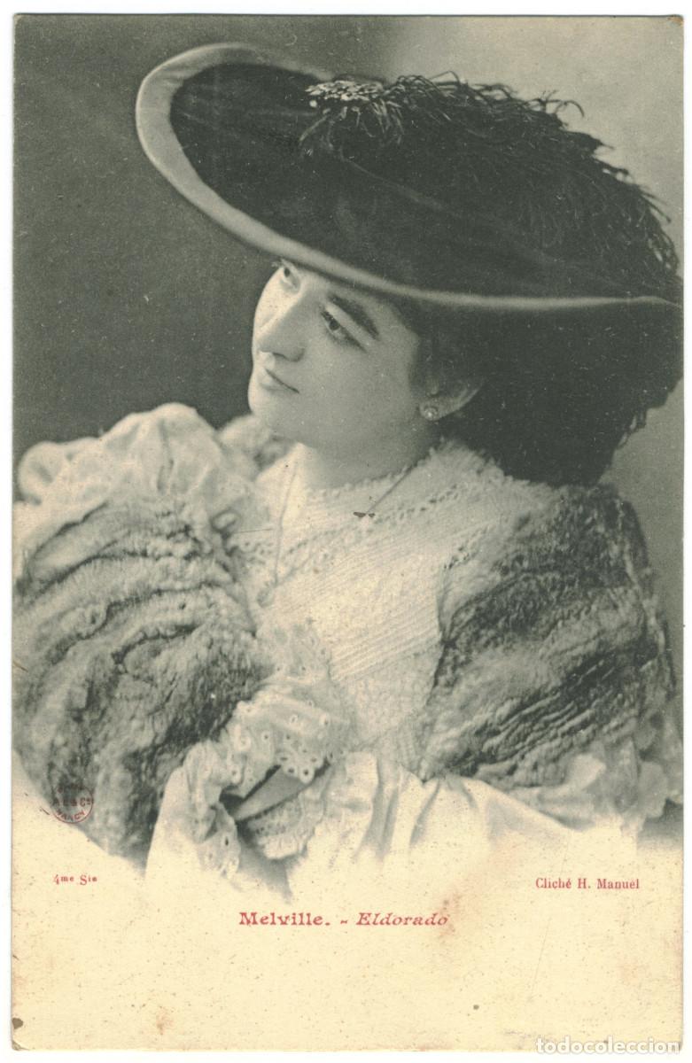 Postales: Actriz MELVILLE_AB. 4. Eldorado. Photo H. Manuel