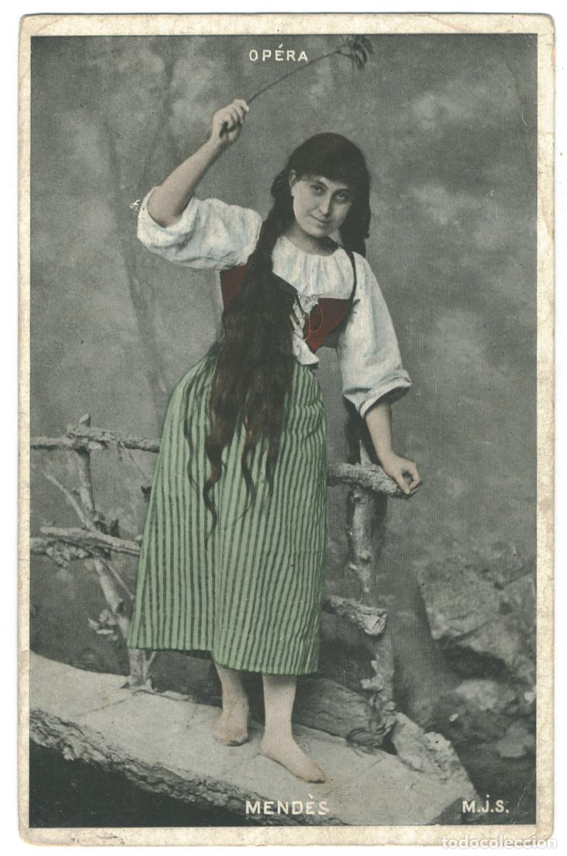 Postales: Actriz MEND&Egrave;S, Elsa de_MJS. Op&eacute;ra