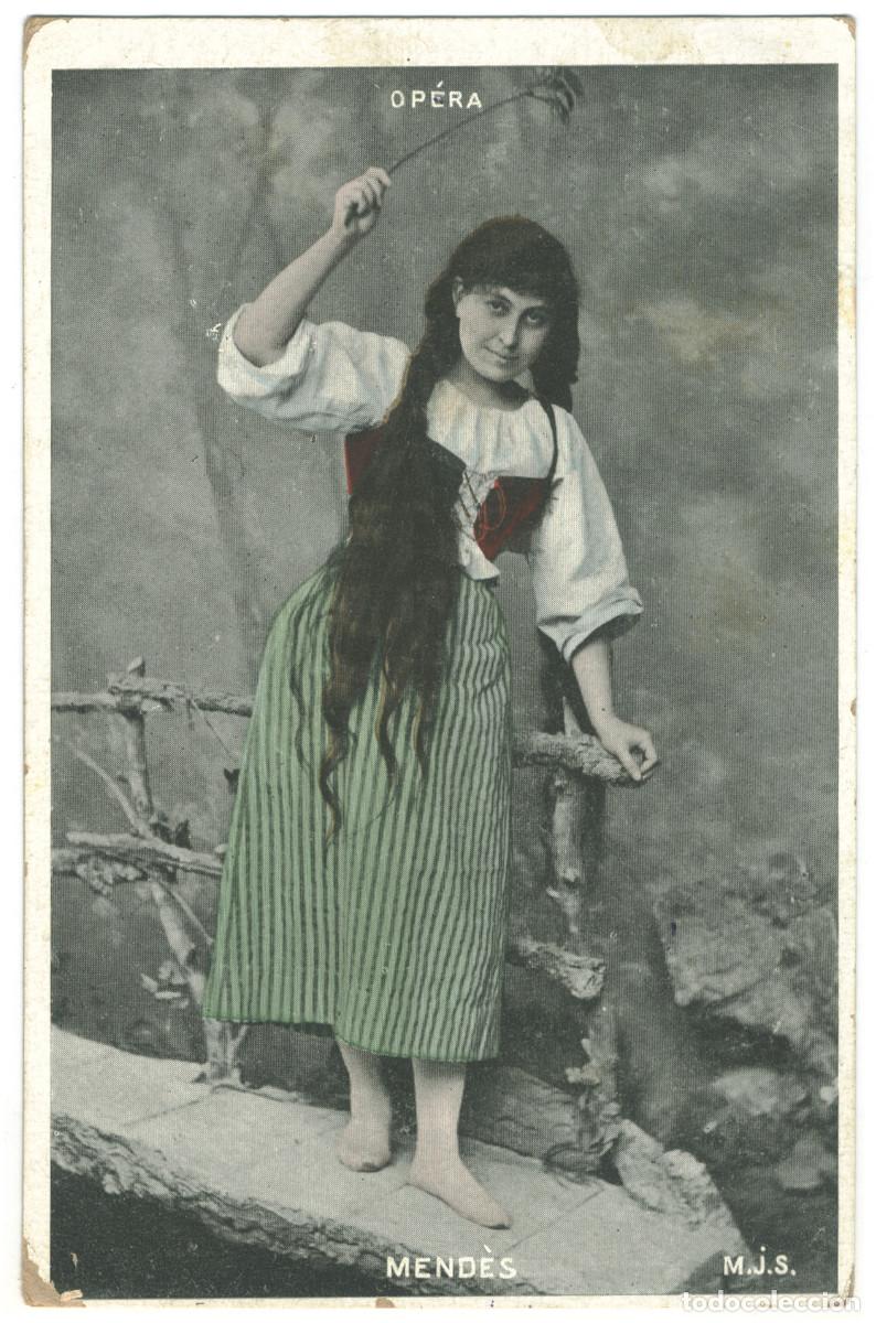 Postales: Actriz MEND&Egrave;S, Elsa de_MJS. Op&eacute;ra