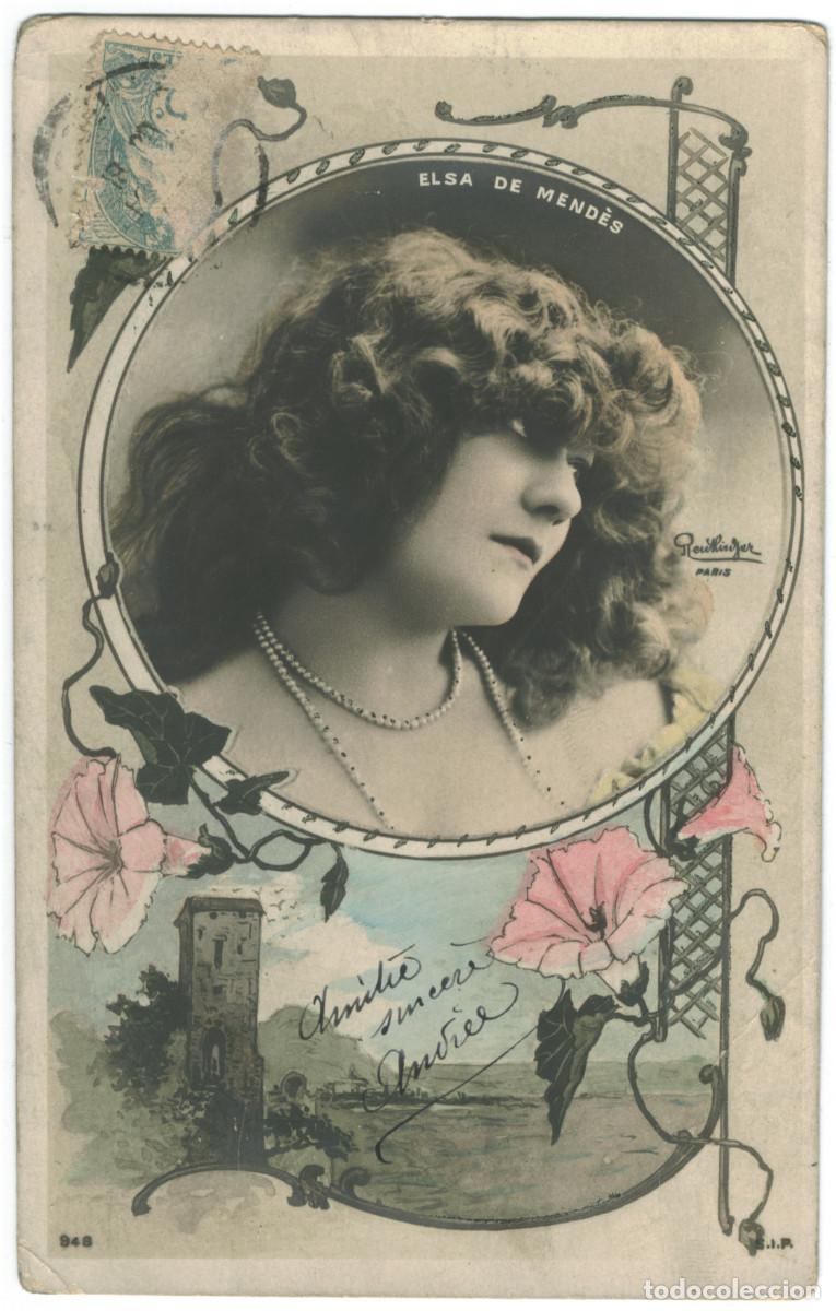Postales: Actriz MEND&Egrave;S, Elsa de_SIP. 948. Photo Reutlinger