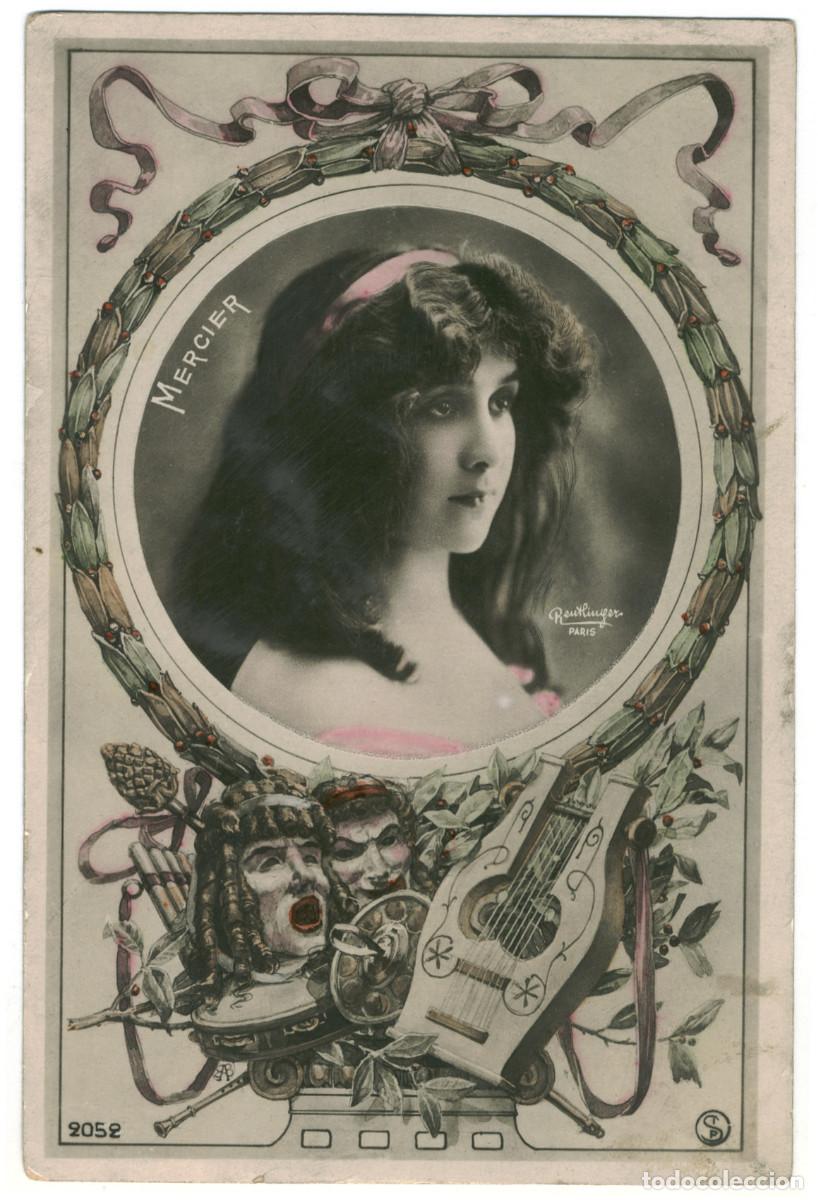 Postales: Actriz MERCIER_SIP. 2052. Photo Reutlinger