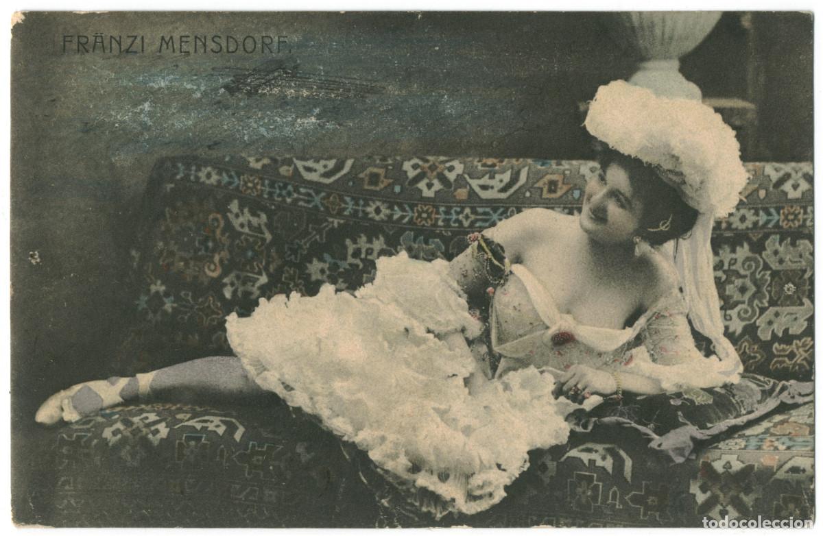 Postales: Actriz MENSDORFF, Fr&auml;nzi_MS. 56-2