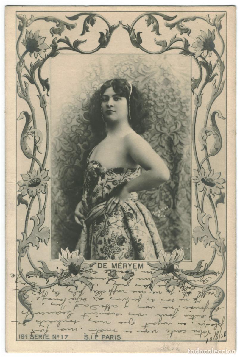 Postais: Actriz M&Eacute;RYEM, de_SIP. 19-17. Photo Reutlinger