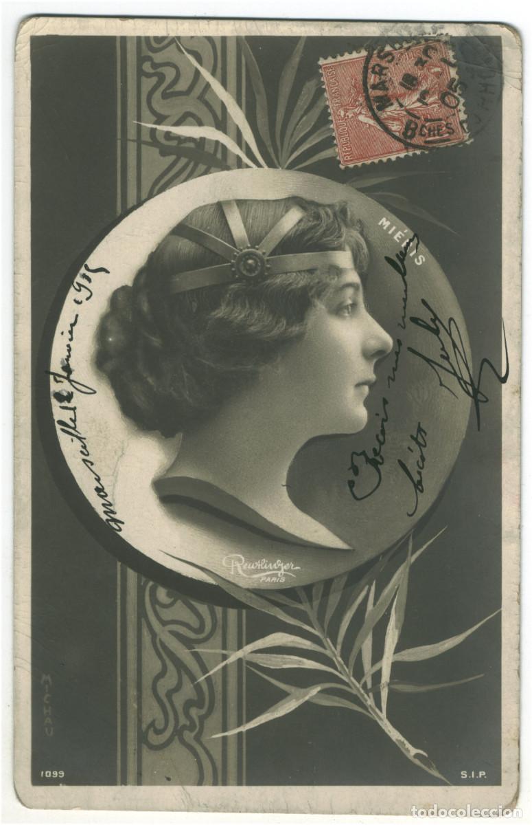 Postales: Actriz MI&Eacute;RIS_SIP. 1099. Photo Reutlinger