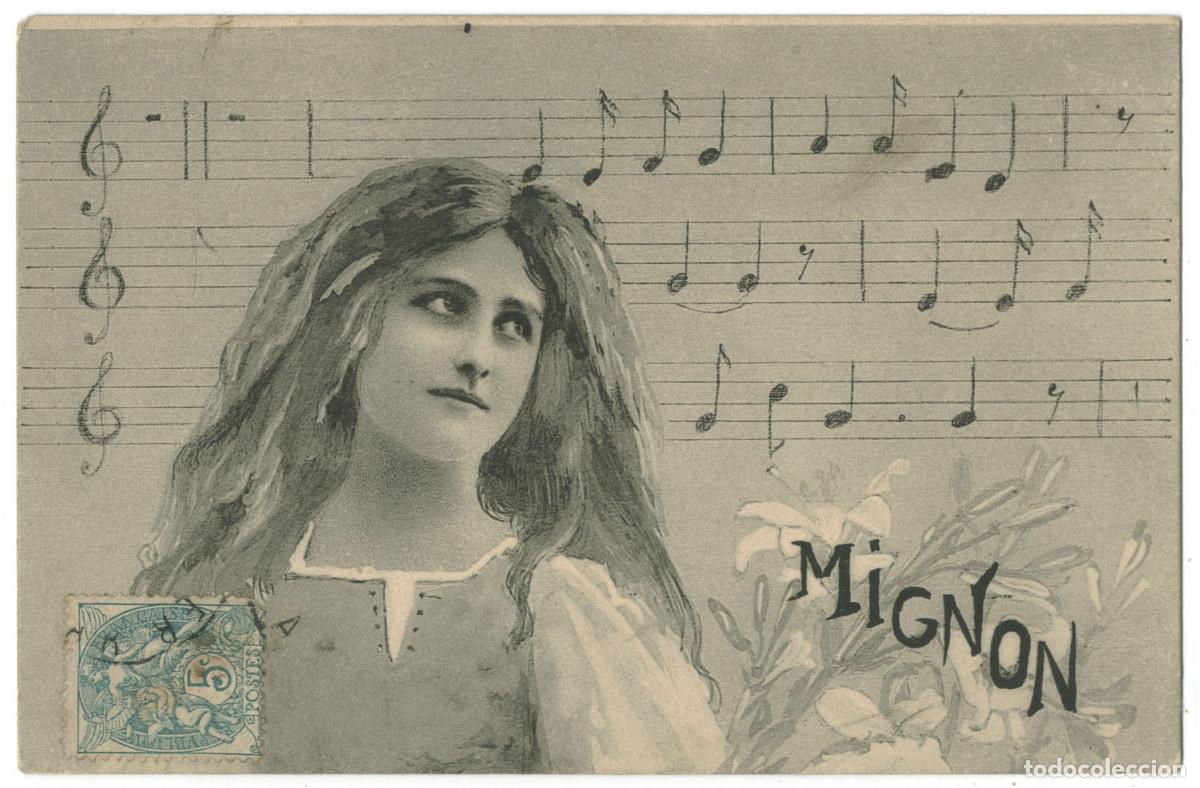 Postales: Actriz francesa MIGNON_GB