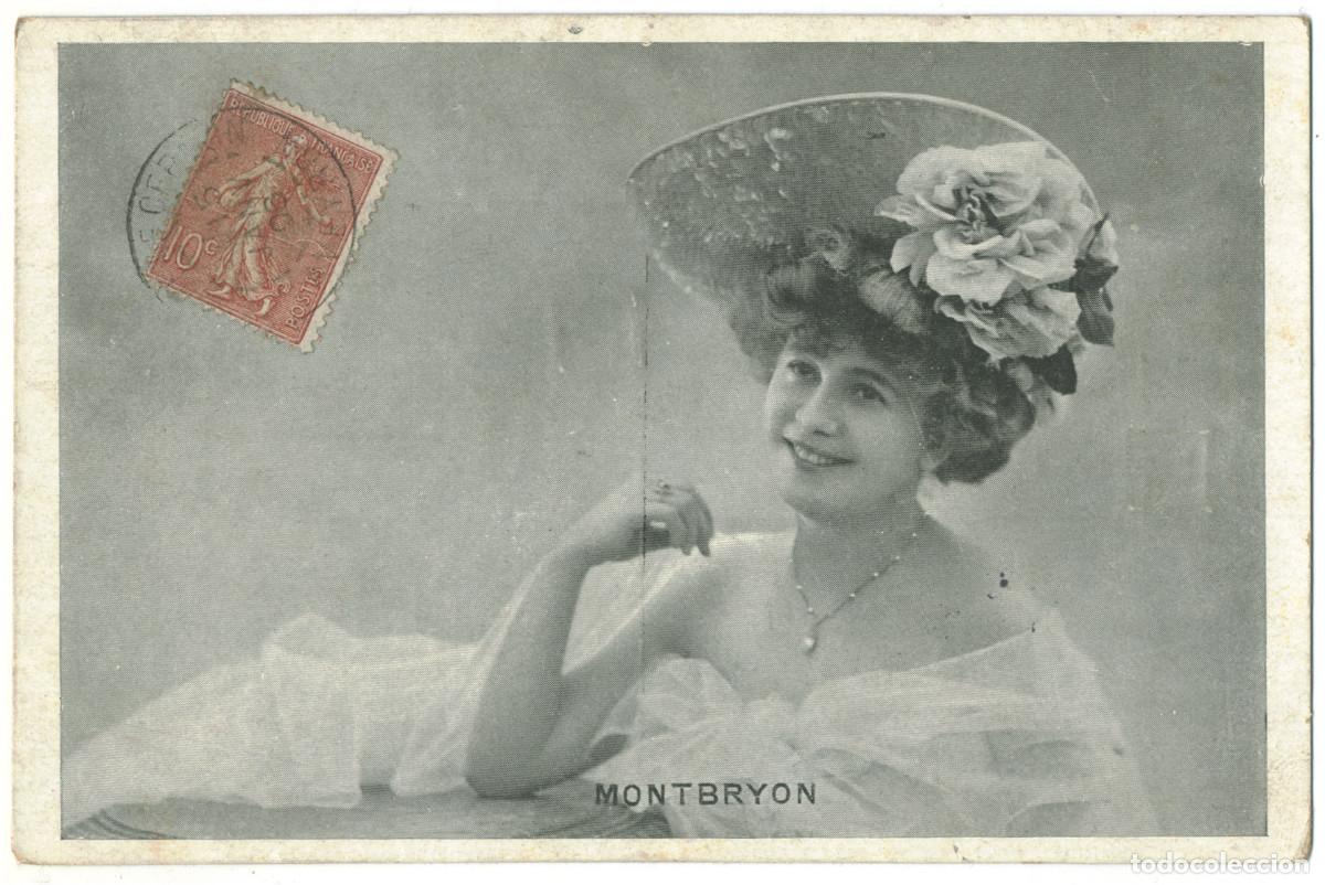 Postales: Actriz MONTBRYON_Sin datos