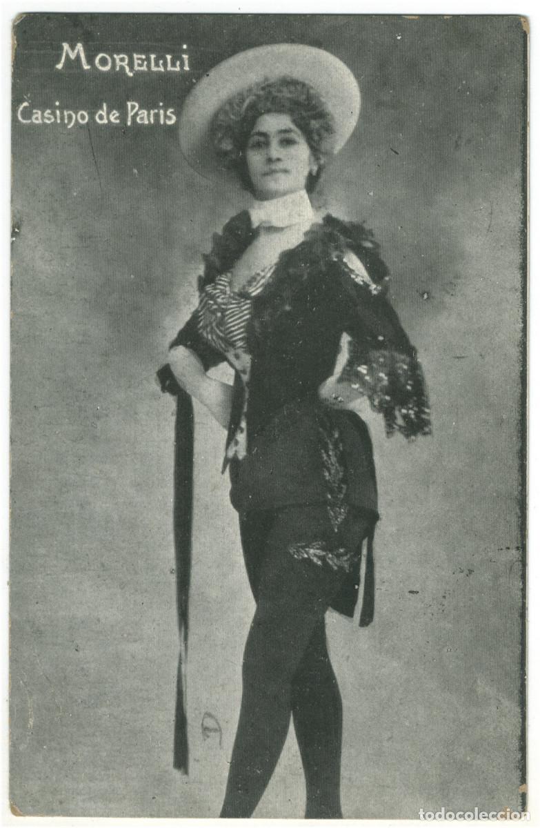 Postales: Actriz MORELLI_JC. Casino de Paris
