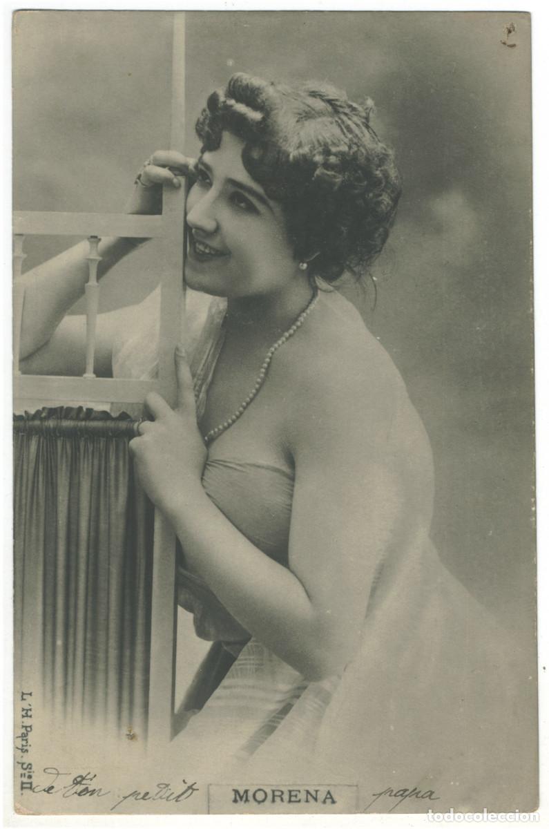 Postales: Actriz francesa MORENA_L H