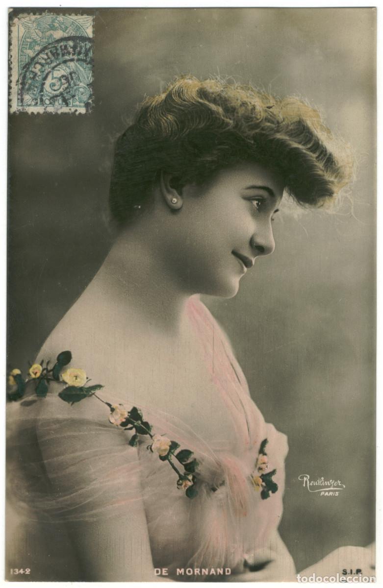 Postales: Actriz MORNAND, de_SIP. 1342. Photo Reutlinger